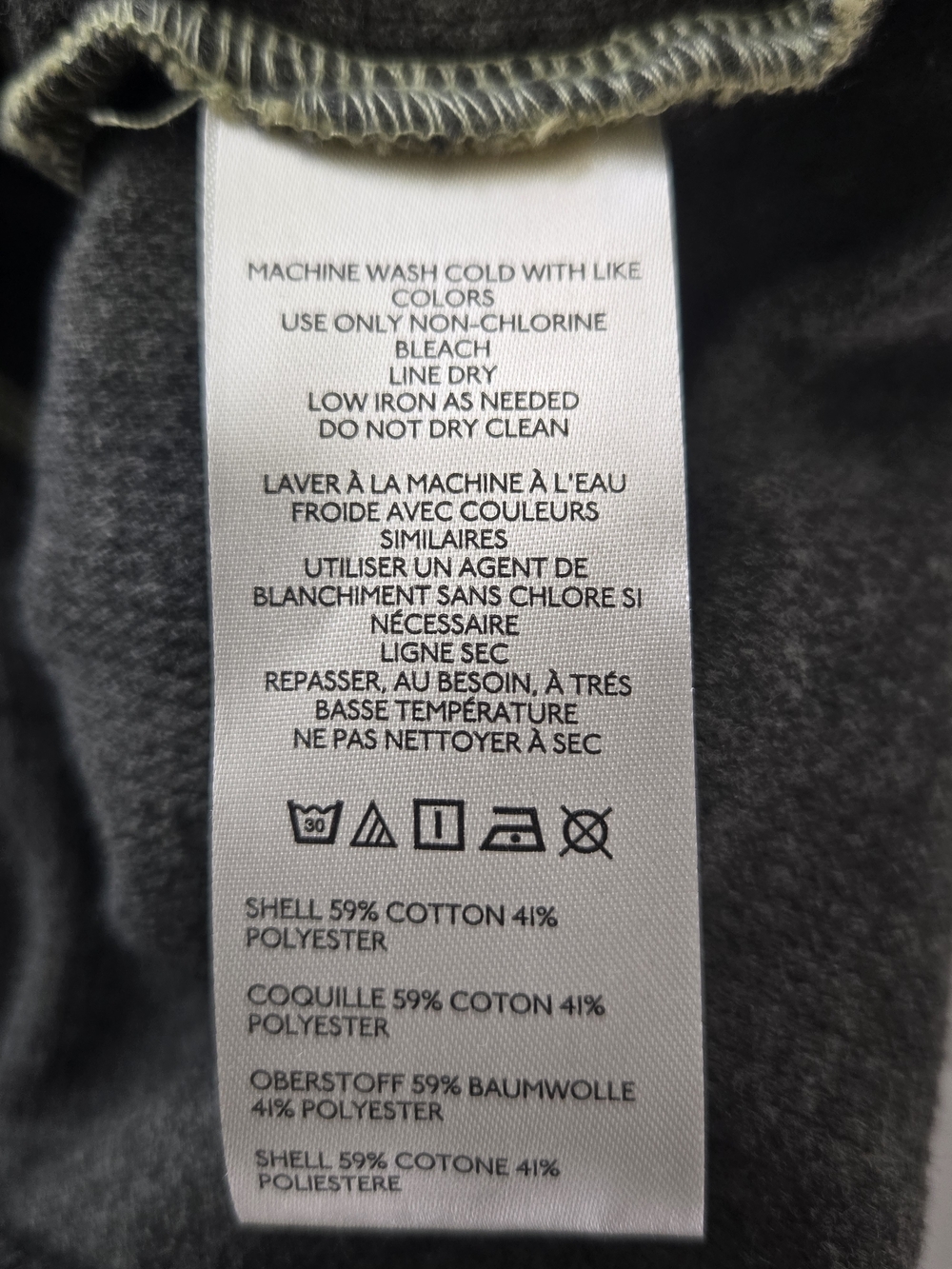 NWT Free People Tomorrows Sweatshirt Cardigan Green Ribbed Longline Jacket XS - Picture 11 of 13